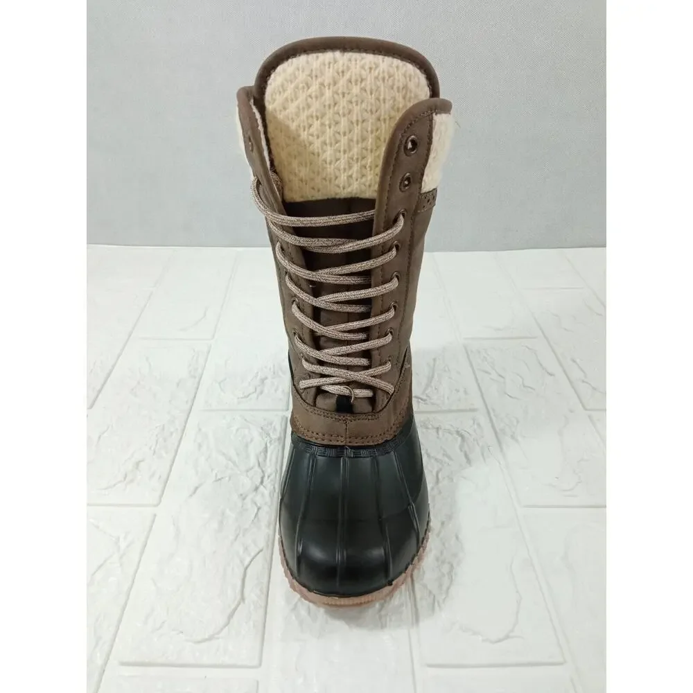 Magellan Outdoors Women's Sweater Collar Duck Boots Size 5B EUC
